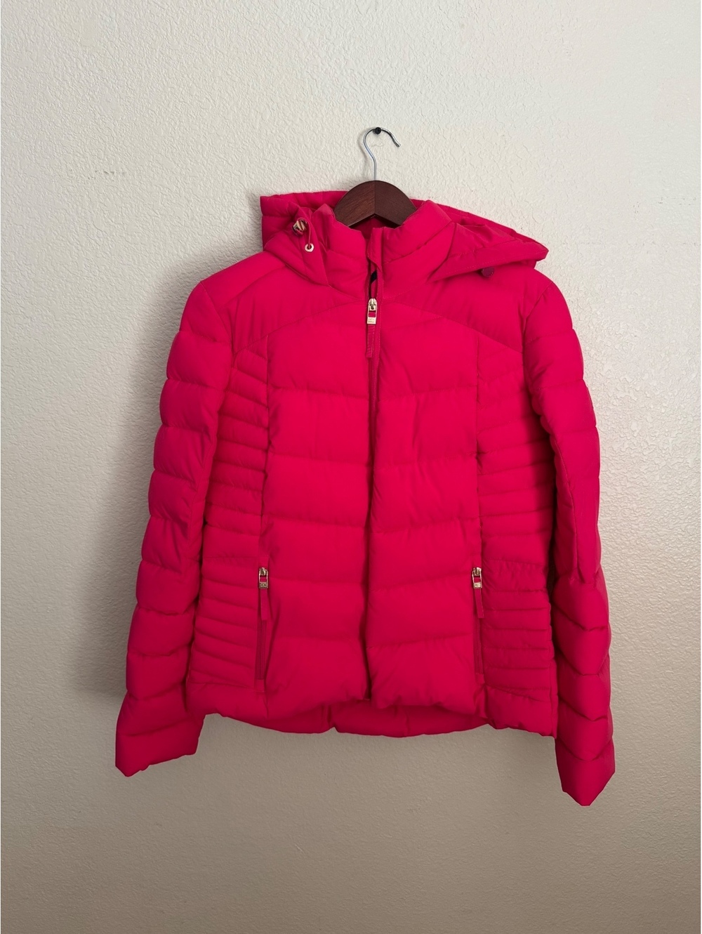 NEW Tommy Hilfiger THFLEX Packable Water Resistant Puffer Jacket M